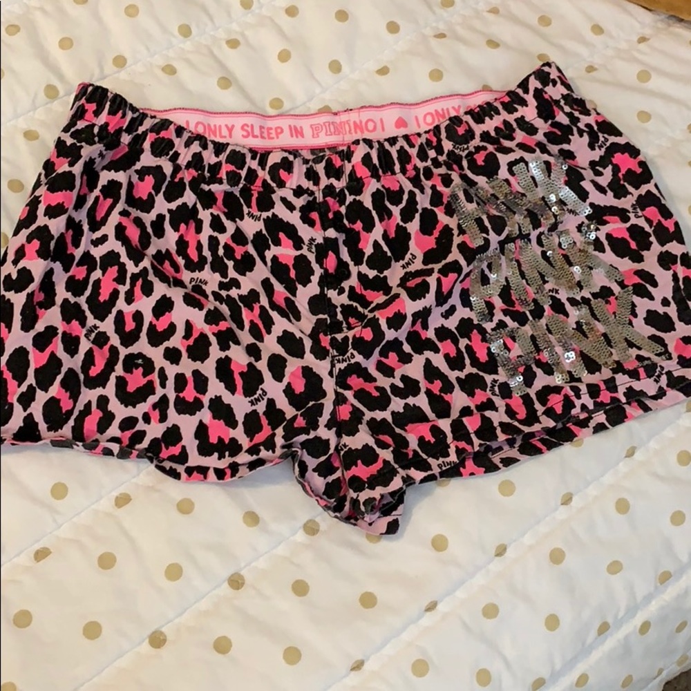 💖Victoria’s Secret PINK Bling Sleep Shorts 💖